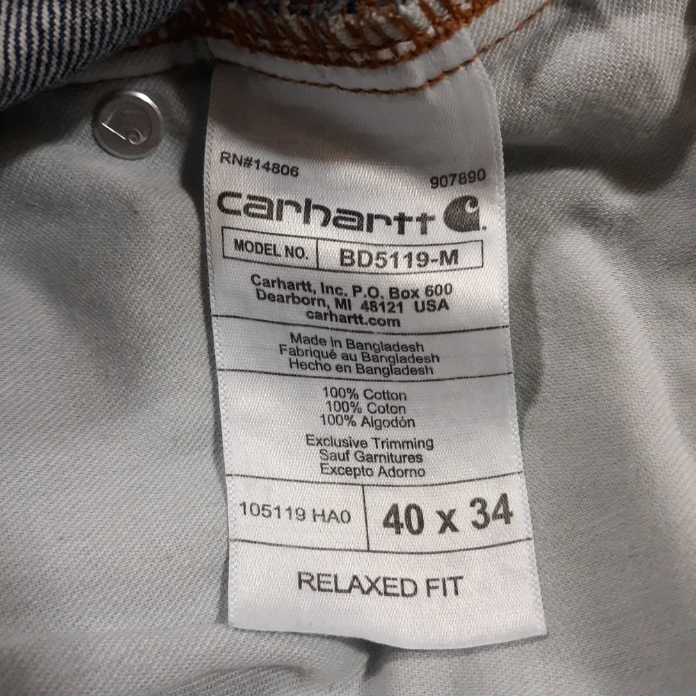 Carhartt new tags